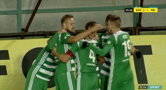 SESTŘIH: Bohemians - Příbram 2:1. Tři body pro domácí vystřelil Novák