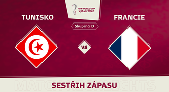 SESTŘIH: Tunisko - Francie 1:0. Rozhodl Khazri, ale senzace nestačí