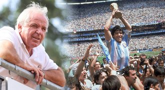 Vízek: Jako když umřel Karel Gott. Maradona (†60) byl fenomén