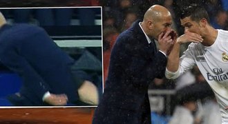 Show rozjel nejen Ronaldo! Zidane si při šanci Realu roztrhl kalhoty