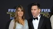 Antonella Roccuzzo zářila po Messiho boku na vyhlášení Zlatého míče