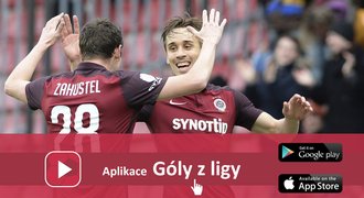 Sledujte všechny góly z ligy! Nejrychlejší fotbalová aplikace iSport.cz