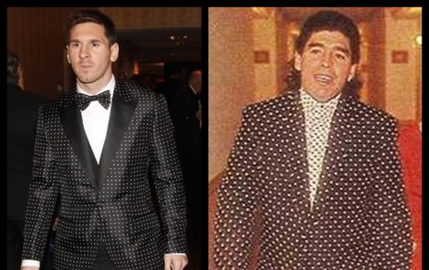 Puntíkatý Messi. Okopíroval Maradonu?