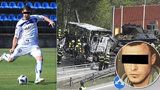 Při nehodě vězeňského autobusu zemřel mladý fotbalista (†23)! Filip hrál ještě v neděli za Kladno