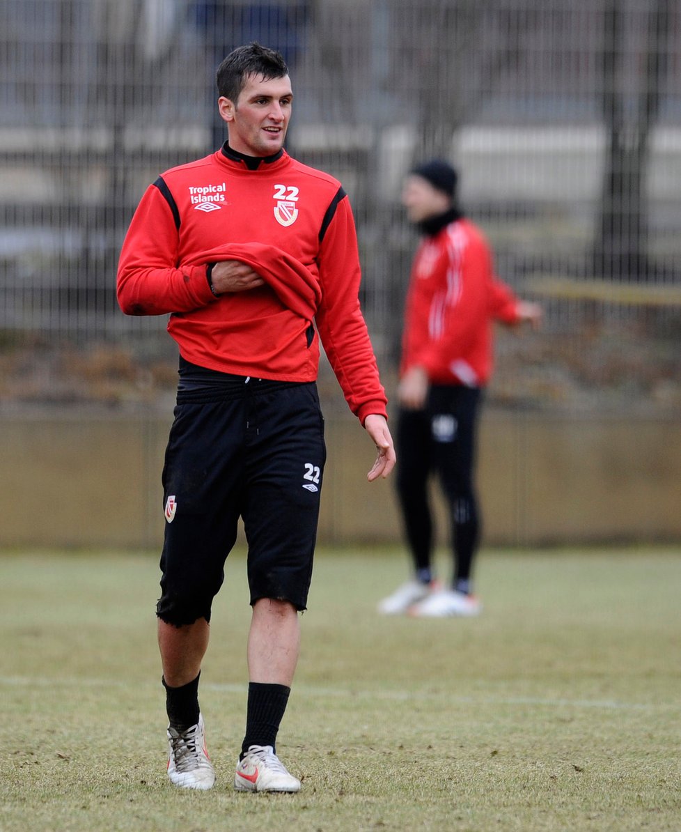 Fajskovou loudil na rande fotbalista Martin Fenin.