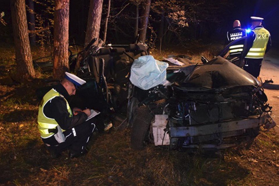 U nehody polských fotbalistek zasahovala policie.