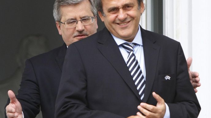 prezident UEFA Michel Platini