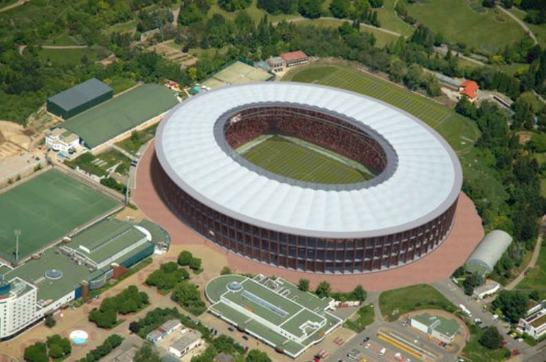 Nový fotbalový stadion v Brně bude mít tvar elipsy.