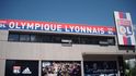 Fotbalový stadion Olympique Lyon průčelí
