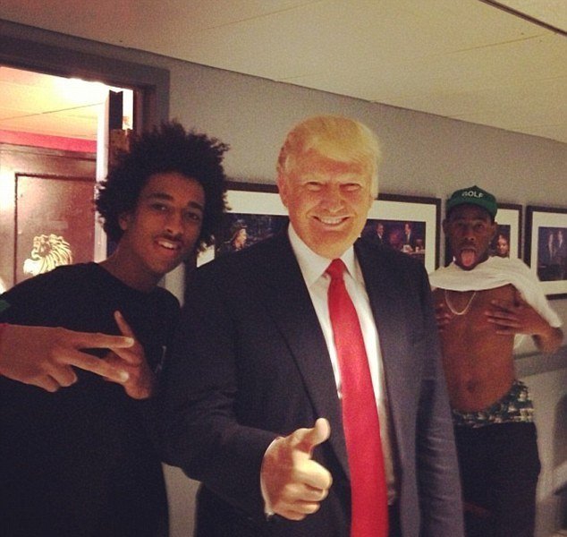 Rapper Tyler, The Creator zesměšňuje miliardáře Trumpa!