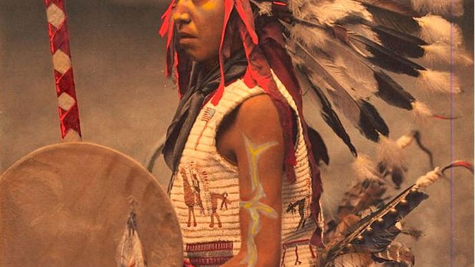 Charles American Horse (son of Chief American Horse), Oglala Lakota 1901