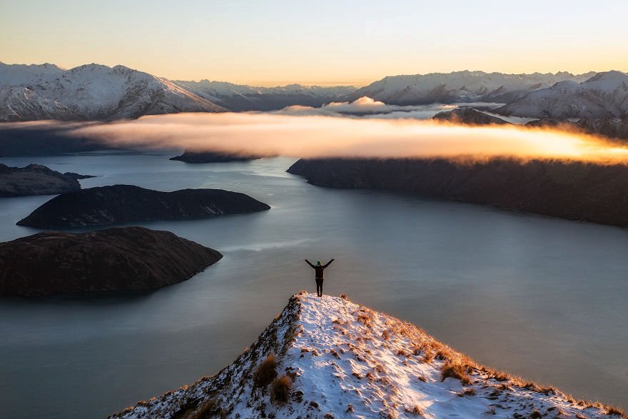 Vyhlídka Coromandel Peak, Wanaka, Nový Zéland