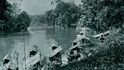 J. Havlasa: Řeka Dželaj u Kuala Lipis v Malajsku, 1913.