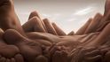 Bodyscapes londýnského umělce Carla Warnera