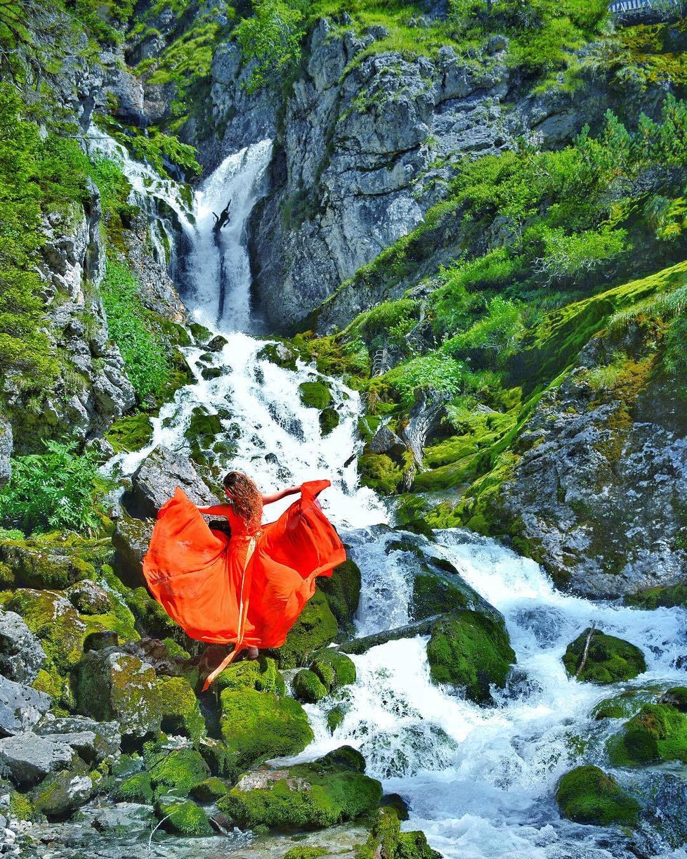 Vodopády Cascate del Valles, Itálie