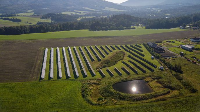 Fotovoltaická elektrárna Tichá ze skupiny MND