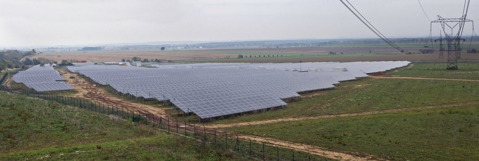 Solární elektrárna Ševětín