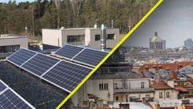 Magistrát hlavního města chce podpořit budování solárních panelů na střechách domů.