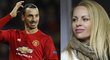 Manželka Zlatana Ibrahimoviče v Manchesteru trpí a chce do Itálie. Odejde švédský střelec z United?