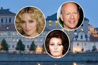 Kde bude spát Bruce Willis, Sophia Loren nebo Madonna? Pražský hotel slavných na prodej