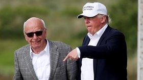 Ruppert Murdoch a Donald Trump