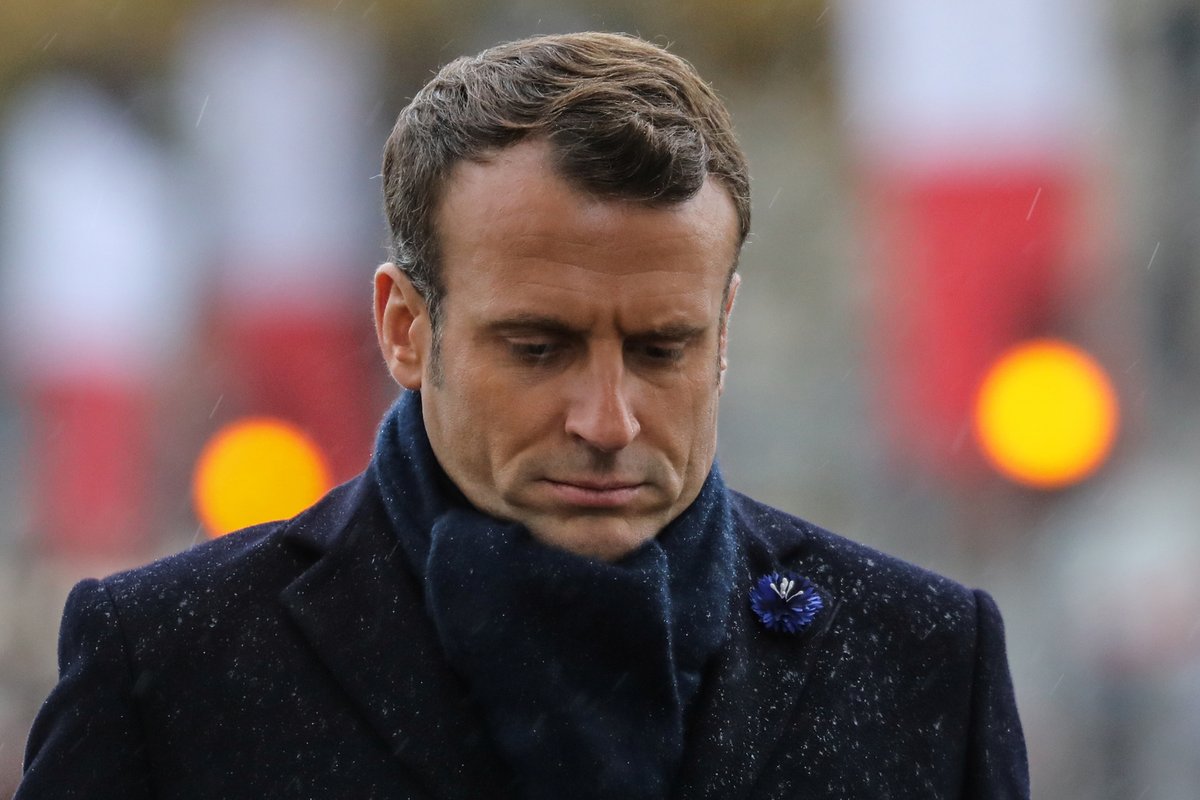 Francouzský prezident Emmanuel Macron.