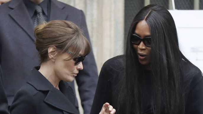 Carla Bruni s Naomi Campbell