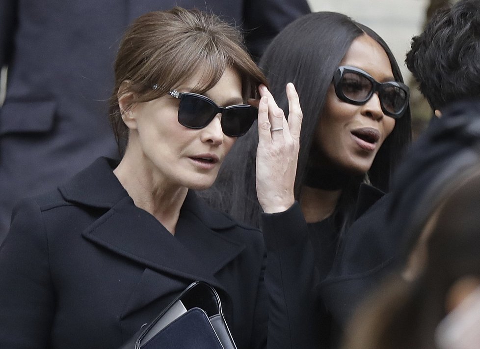 Carla Bruni s Naomi Campbell