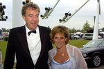 Jeremy Clarkson se svou ještě manželkou Frances Catherine Cain