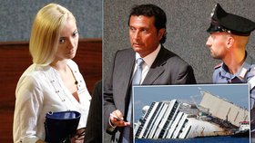 K soudu s kapitánem Schettinem, který potopil loď Costa Concordia, dorazila i jeho milenka Domnica