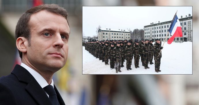 Francouzi půjdou na vojnu, Macron chce zavést povinnou brannou povinnost.