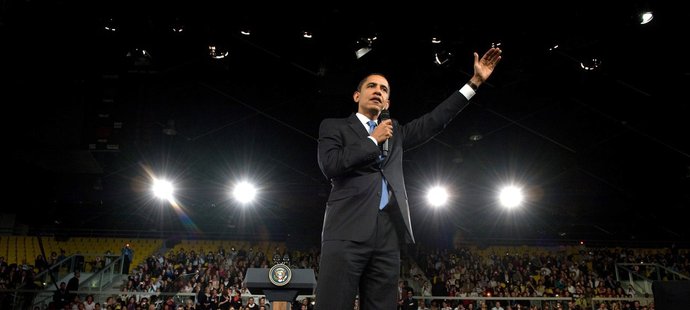 Ve štrasburské hale Rhénus Sport řečnil v roce 2009 i americký prezident Barack Obama
