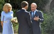 Brigitte Macronová doprovázela manžela, Emmanuela Macrona na setkání s ruským prezidentem Vladimirem Putinem.