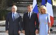 Brigitte Macronová doprovázela manžela, Emmanuela Macrona na setkání s ruským prezidentem Vladimirem Putinem.