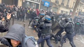 406 zraněných policistů, 540 zatčených: Smutná bilance prvomájového pekla ve Francii