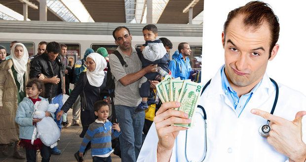 Doktor „dojil“ migranty: Za úplatek jim vymýšlel nemoci, aby je nedeportovali