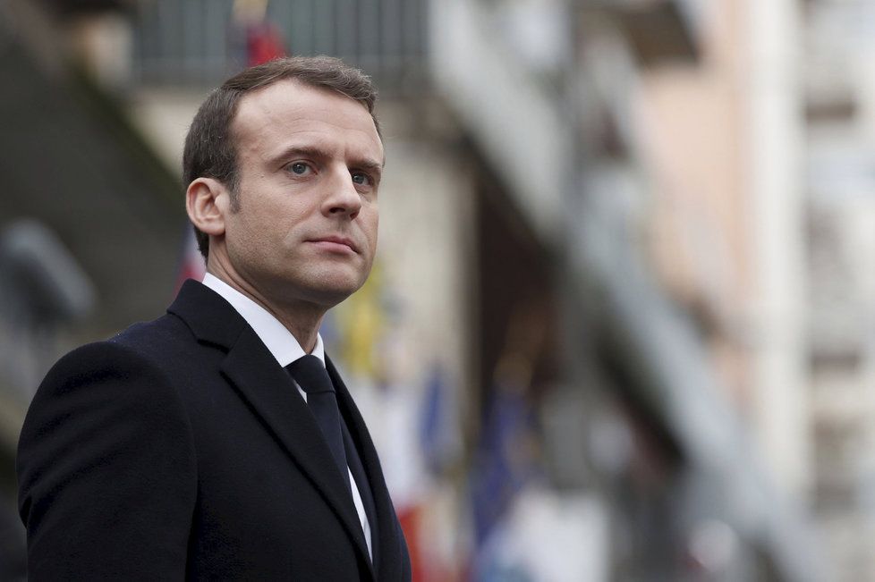 Francouzský prezident Emmanuel Macron.