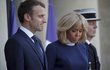 Francouzský prezident Emmanuel Macron s manželkou Brigitte. Francouzský prezident Emmanuel Macron s manželkou Brigitte.