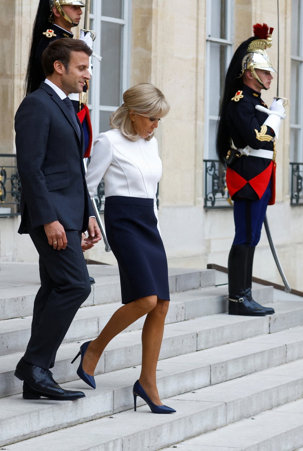 Francouzský prezident Emmanuel Macron.