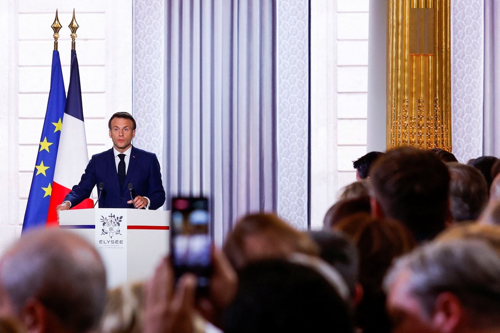Francouzský prezident Emmanuel Macron