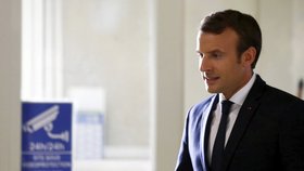 Francouzský prezident Emmanuel Macron.