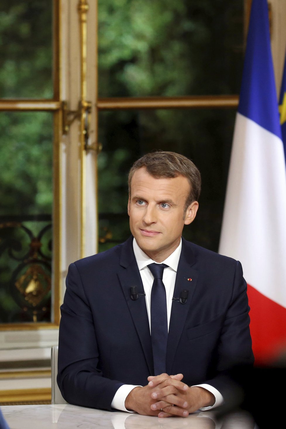 Francouzský prezident Emmanuel Macron.