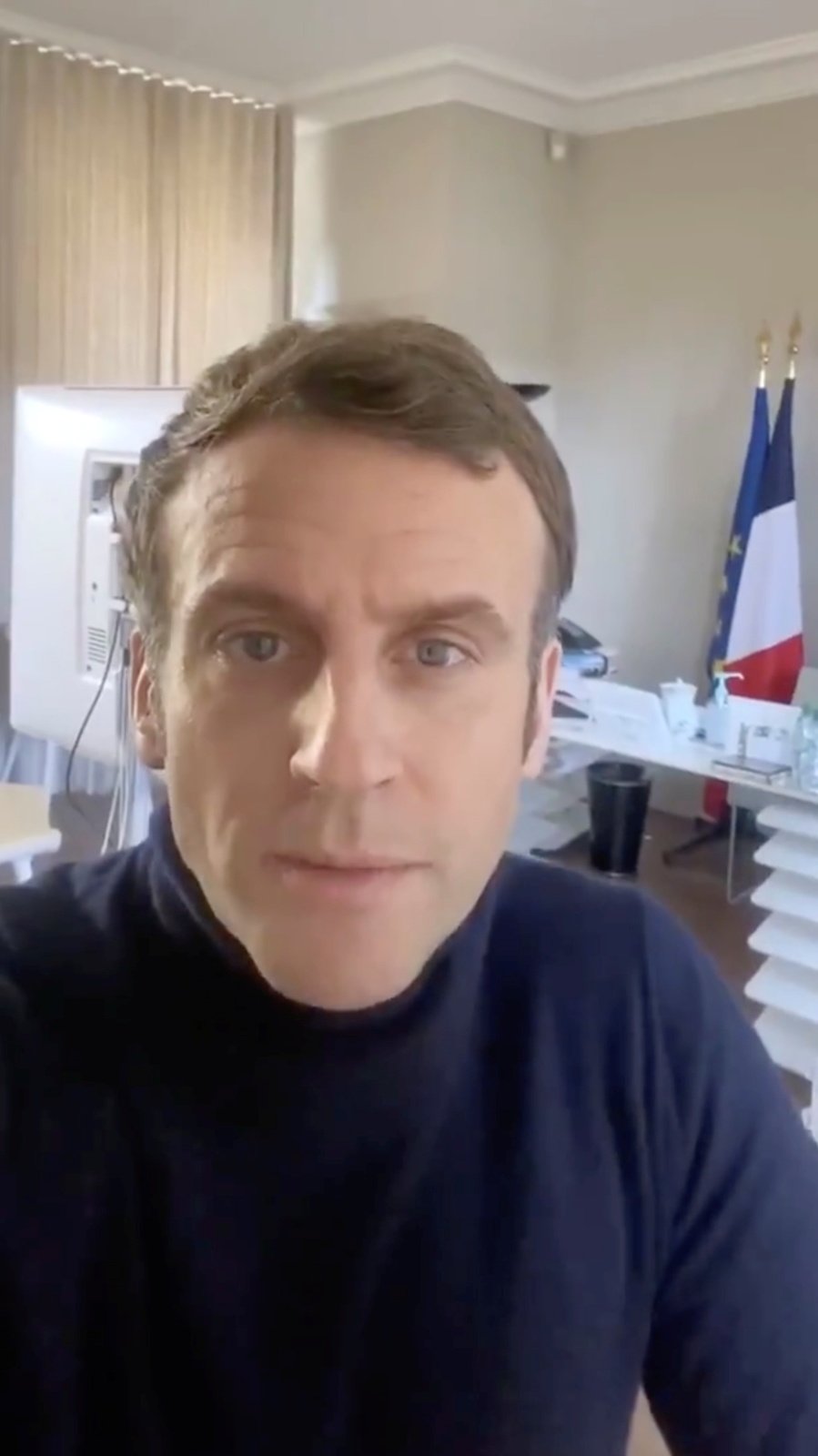 Francouzský prezident Emmanuel Macron.