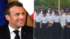 Ve Francii otestovali povinnou civilní-vojenskou službu, kterou chce zavést Macron.