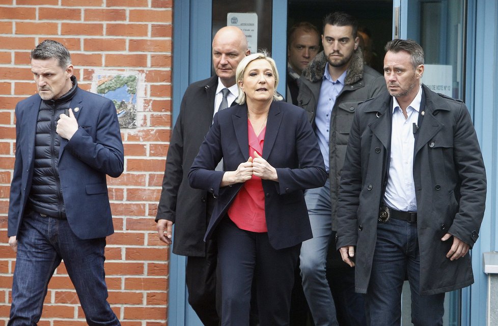 Kandidátka francouzské krajní pravice Marine Le Penová.