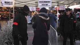 Posílené policejní hlídky na vánočních trzích ve francouzském Lille