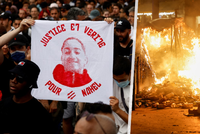 Pohřeb mladíka (†17), jehož smrt rozpoutala peklo: Vzkaz zdrcené matky francouzské policii