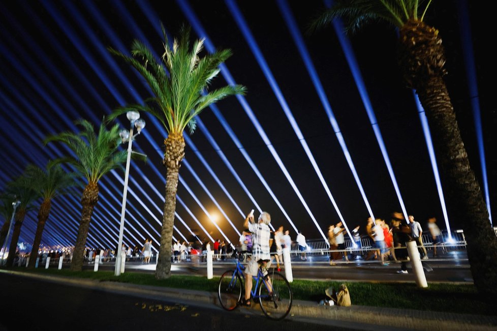 Promenáda v Nice, kde se odehrál teroristický útok