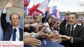 Ve Francii volí nového prezidenta a řeší se otázka, kdo se bude smát naposledy: Sarkozy nebo Hollande?