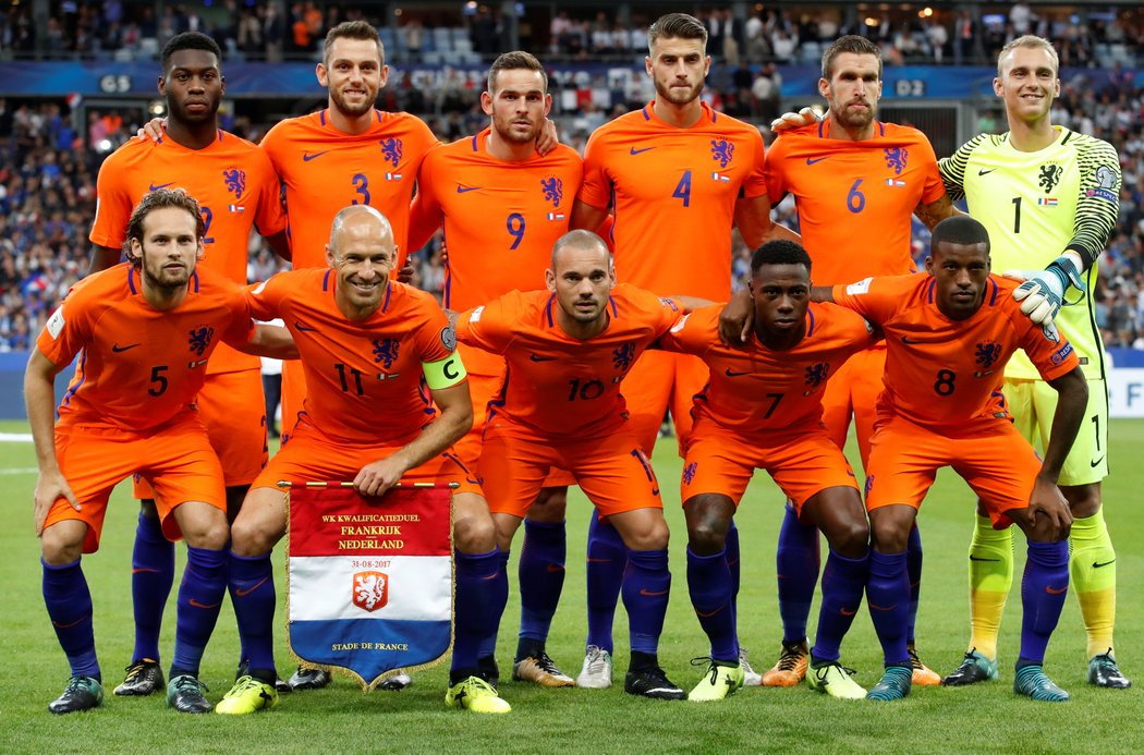 Fotbalisté Nizozemska ve Francii prohráli jasně 0:4